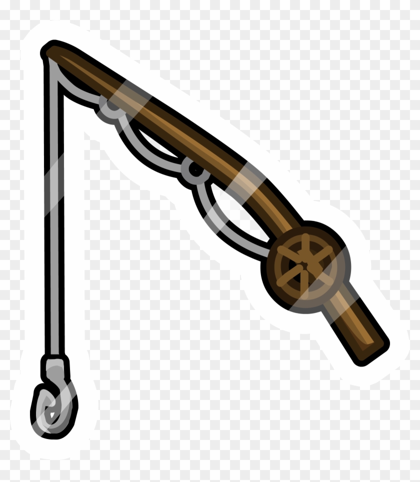 Old Fishing Rod Pin Icon - Caña De Pescar Pokemon - Free Transparent PNG  Clipart Images Download