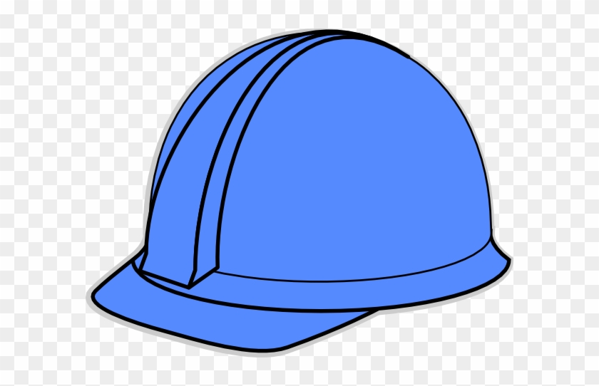 Blue Hard Hat Clip Art #1247218