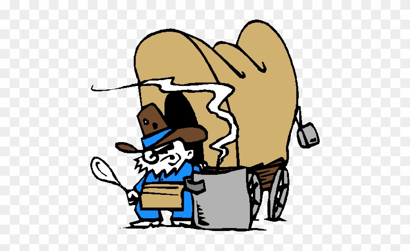 Wagon Clipart Cartoon - Chuckwagon Clipart #1247235