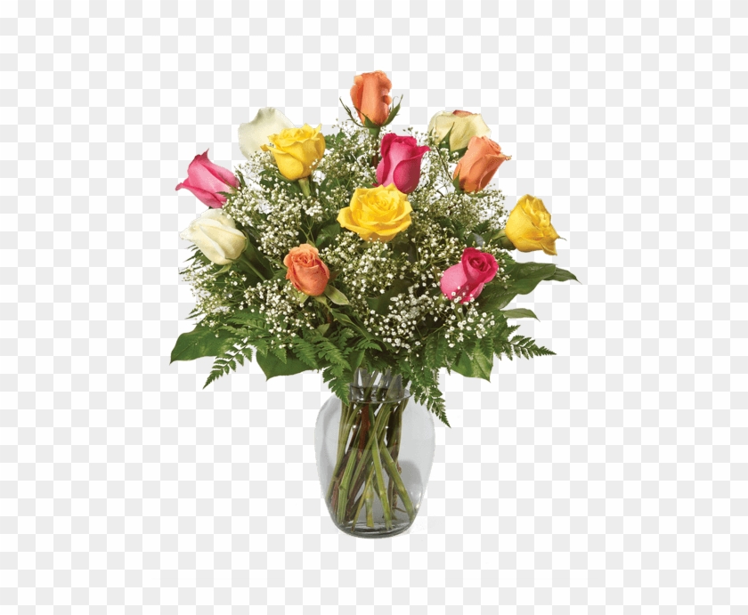 Whispers, Rainbow Roses - Flower Express Usa #1247398
