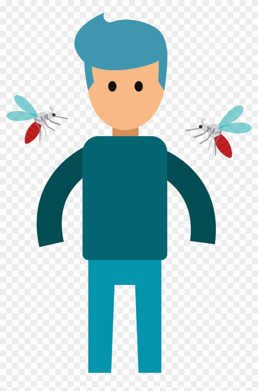 Mosquito Clip Art - Mosquito Bite Png #1247421