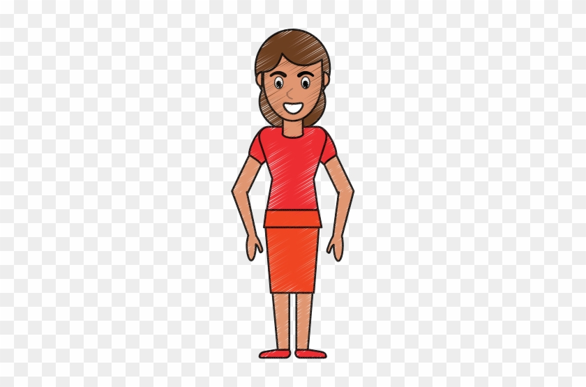 Business Woman Avatar Cartoon - Cartoon #1247431