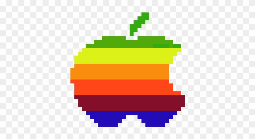 Apple Bite - Pixel Art Minecraft Logo #1247437