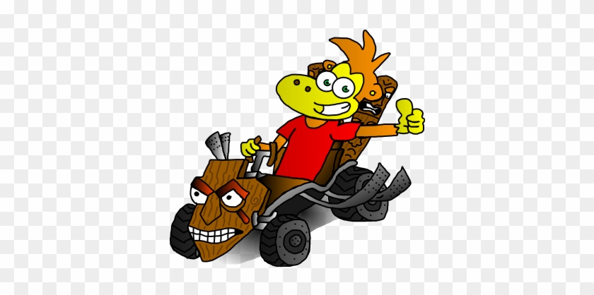 Image Of Maxy And His Tiki Kart - Image Of Maxy And His Tiki Kart #1247583