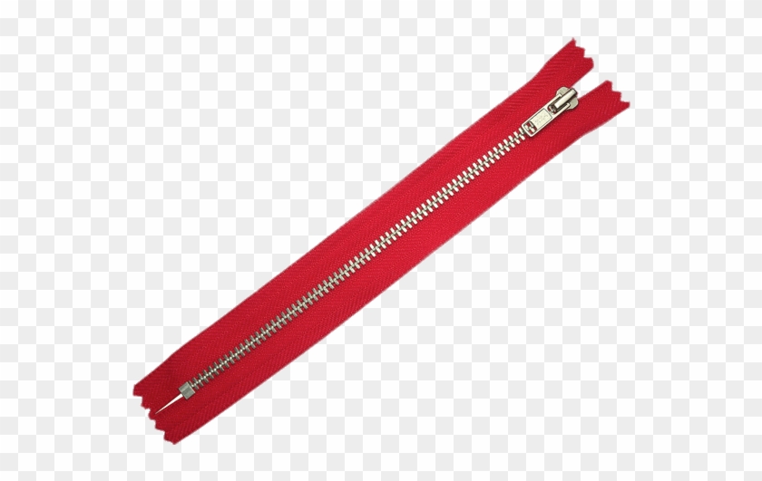 Red Closed Zipper - Red Rulers #1247784