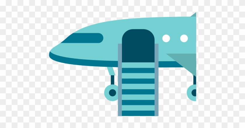 Green Airplane Travel Transport Icon - Icon #1247815