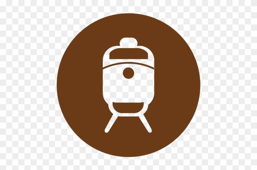 Railway Station Icon , Outline Style - Vector Graphics #1247823