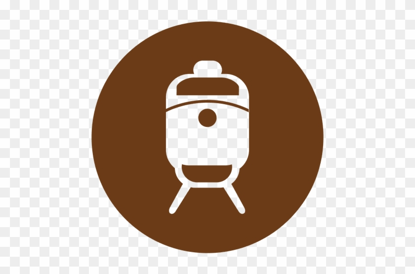 Railway Station Icon , Outline Style - Vector Graphics #1247823