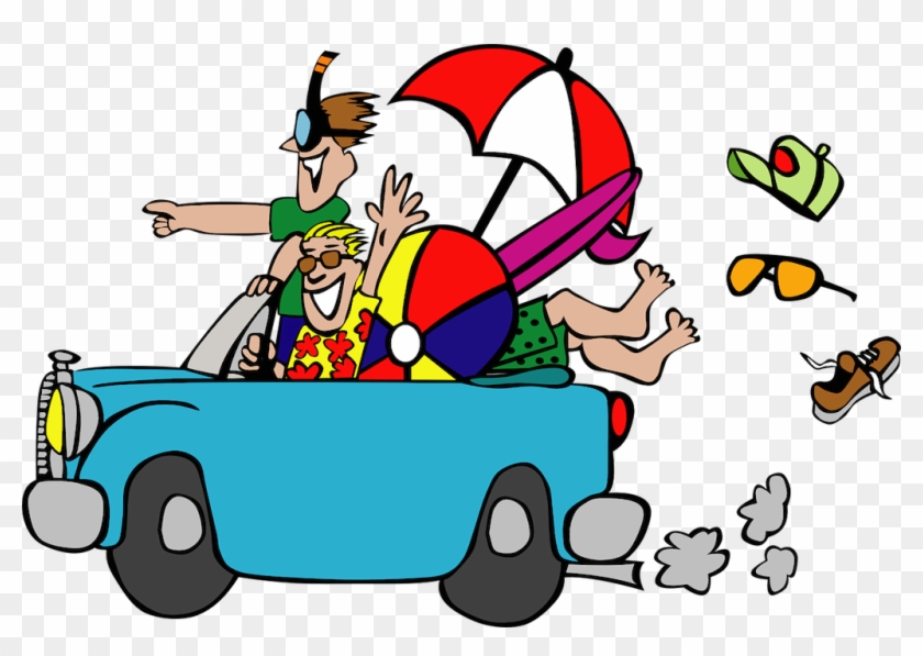 Voiture En Famille - Outer Banks Clipart #1247918