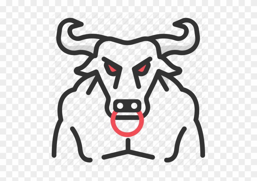 Minotaur Stock Vector - Mythology #1248007