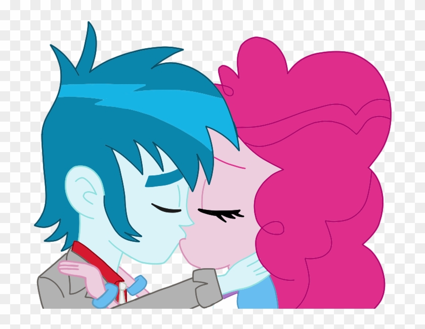 Equestria Girls, Kissing, Pinkiebass, Pinkie Pie, Safe, - Cartoon #1248173