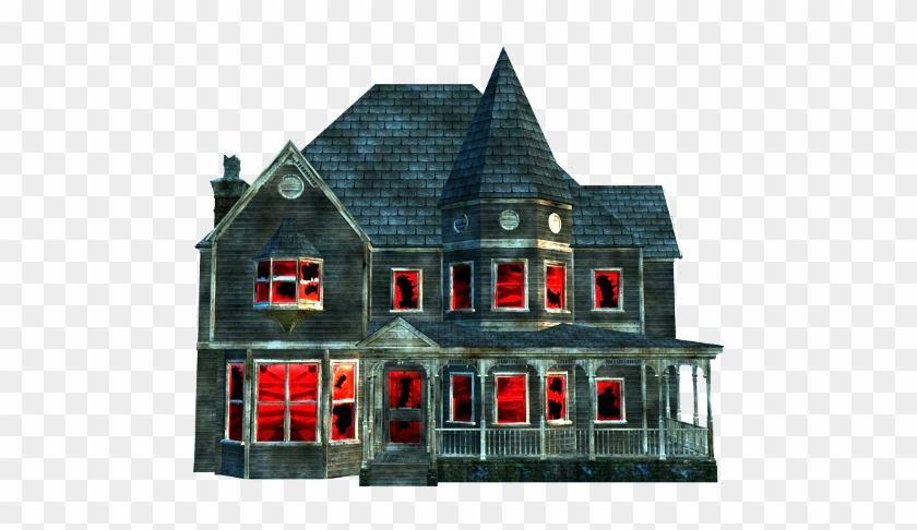 Haunted House - Haunted House Png Hd #1248385