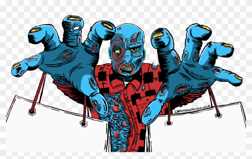 Zombie Shopper Tote - Illustration #1248454