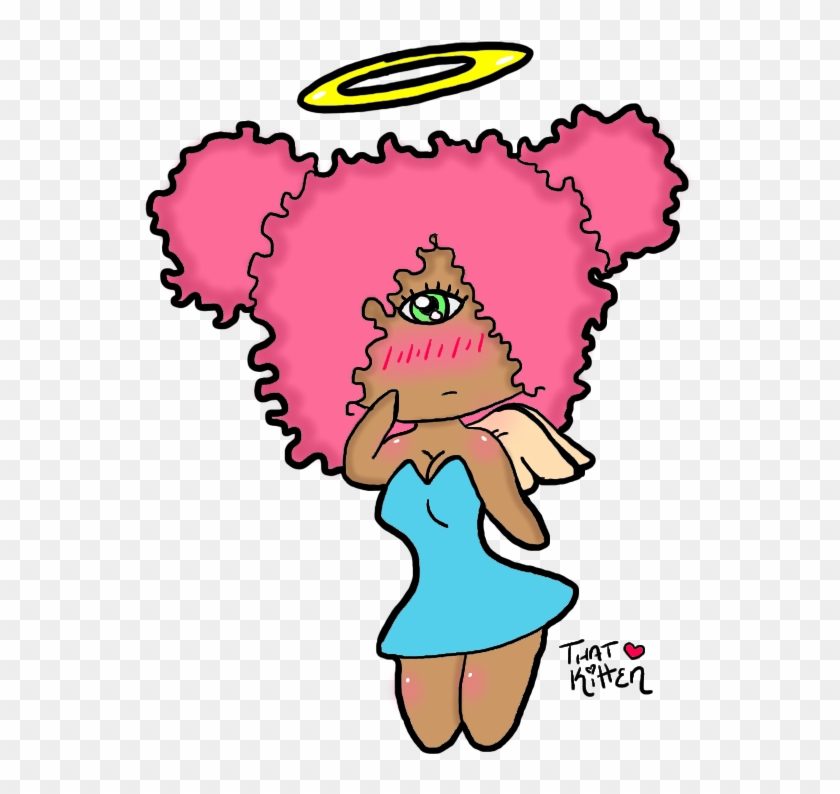 Kawaii Cyclops Angel - Cartoon #1248523