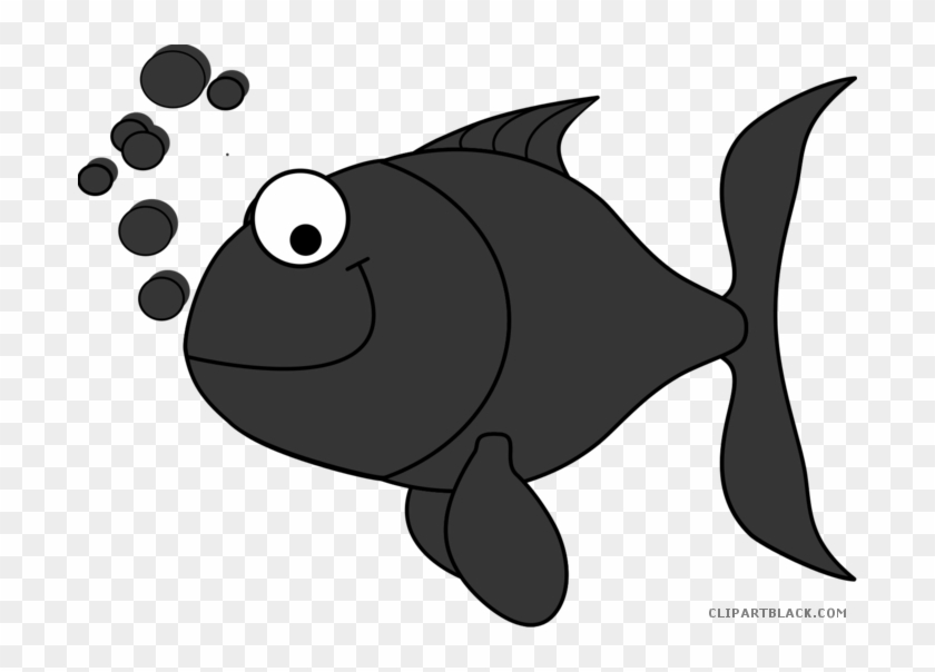 Grayscale Fish Animal Free Black White Clipart Images - Find The Different One #1248560