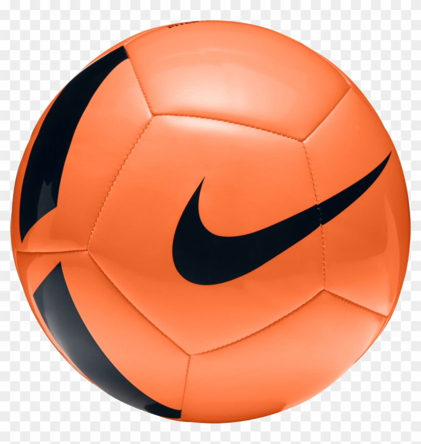 Unisex Nike Pitch Team Football - Orange Nike Soccer Ball #1248643