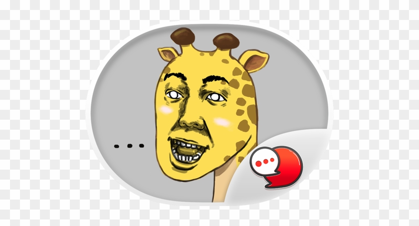 Jookgru Giraffe Cartoon Free Stickers - Jookgru Giraffe Cartoon Free Stickers #1248640
