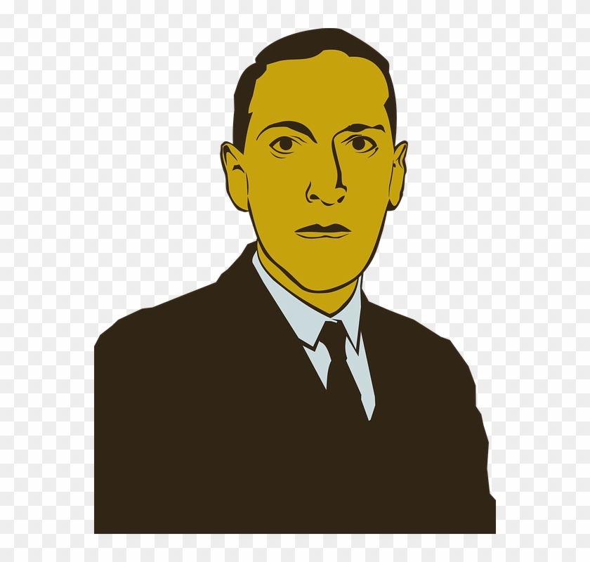 Free Pictures Of Famous People 4, Buy Clip Art - Transparent Hp Lovecraft #1248647