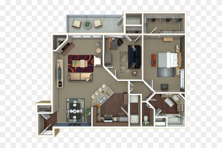 For The Washington Floor Plan - Apartment #1248676
