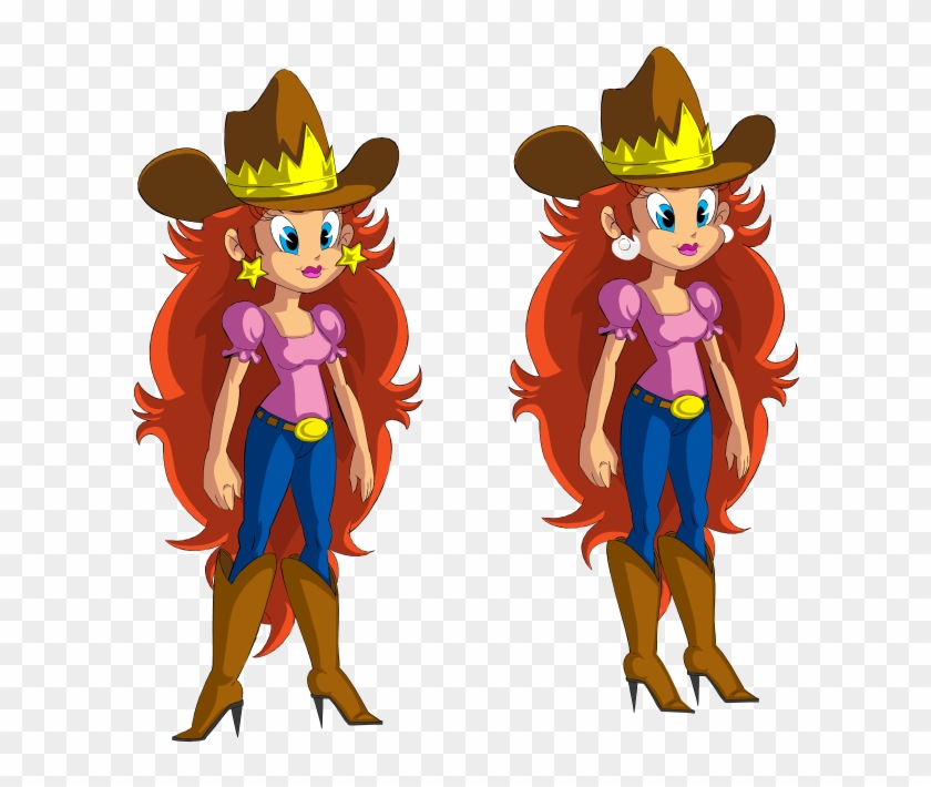 Cowgirl Princess Peach By Jesse-lopez - Princess Peach #1248930