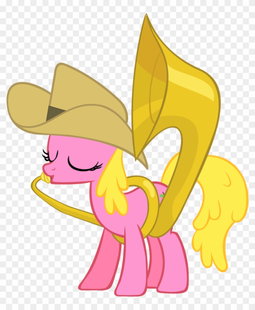 Cowgirl Cherry Sousaphone By Ironfruit - Cartoon #1248936