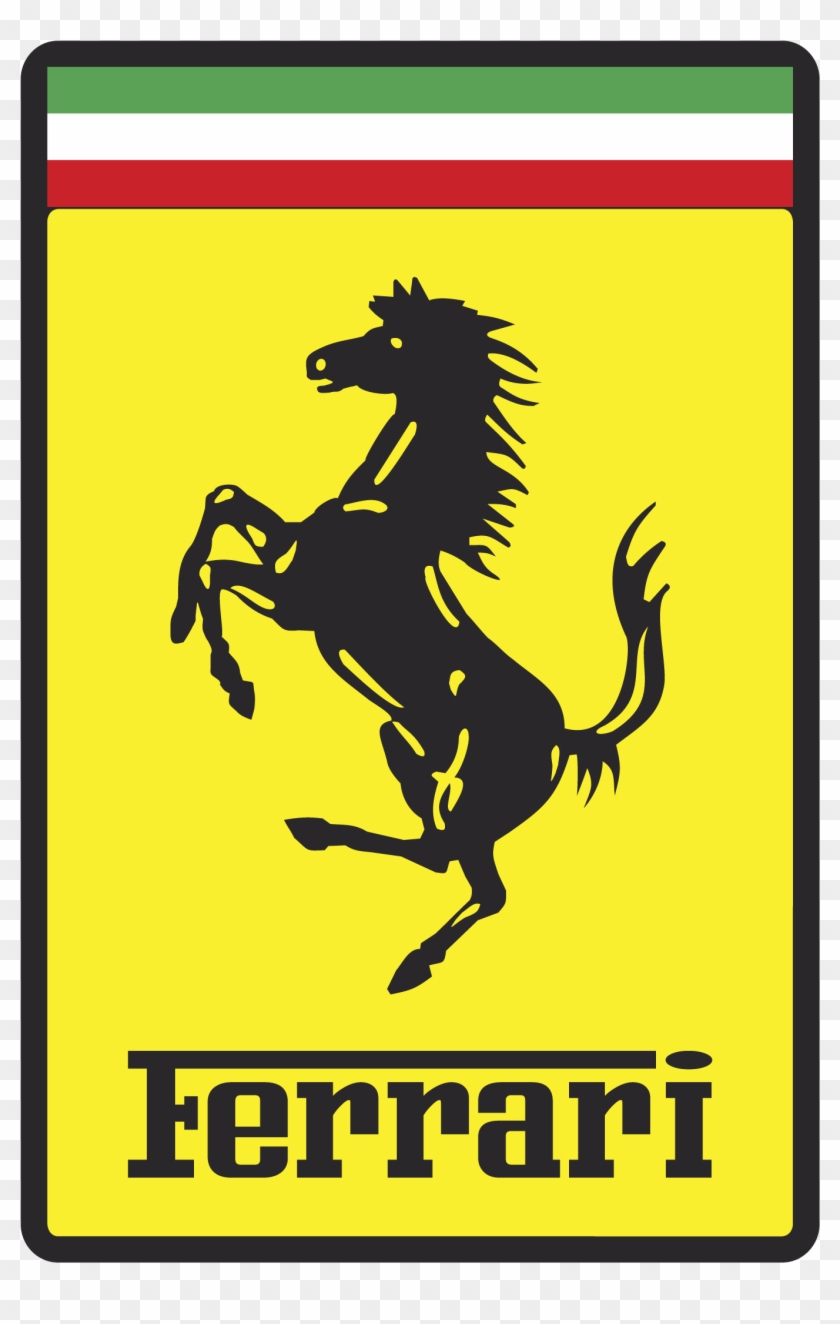 At The Dawn Of The Birth Of The Race, The Cars Of Each - Vector Ferrari Logo Svg #1249024