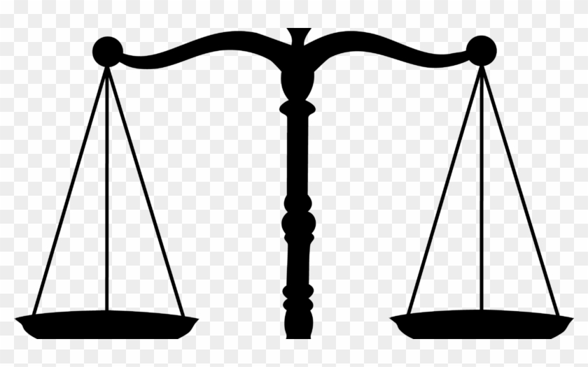 Scales Of Justice Clipart #1249082