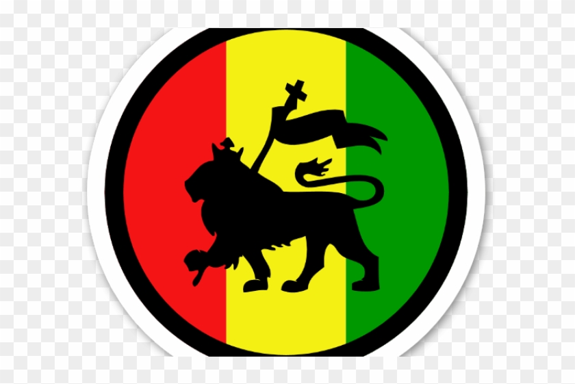 Rastas Clipart Jamaica - Rasta Lion #1249090