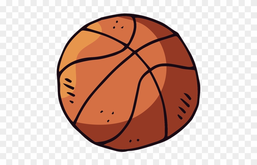 Basketball Ball Cartoon Transparent Png - Balon De Basquetbol Png #1249104