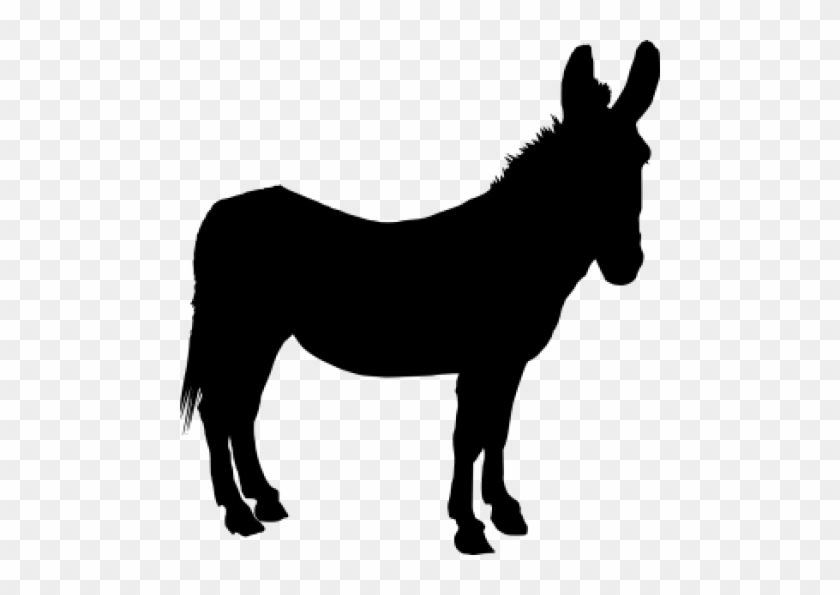 Free Png Donkey Png Images Transparent - Donkey Silhouette Png #1249145
