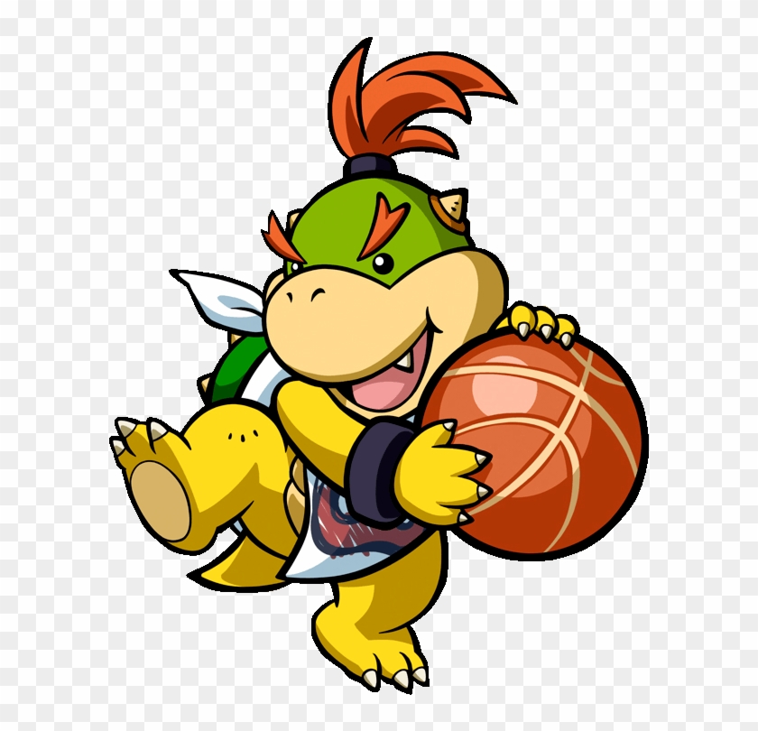 Mario Hoops 3 On - Bowser Jr Paper Mario #1249154