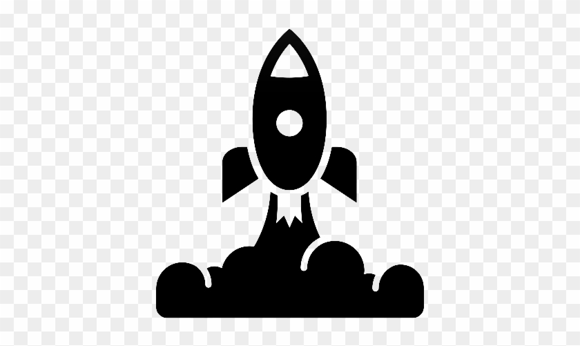 First Iridium Next Launch Via Spacex On January 8, - Rocket Black Png #1249227