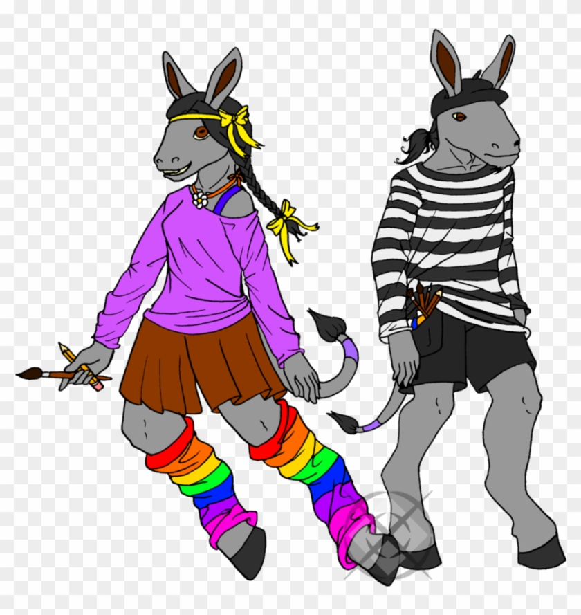 Donkey Twins By Molingirl - Figure Skating #1249249