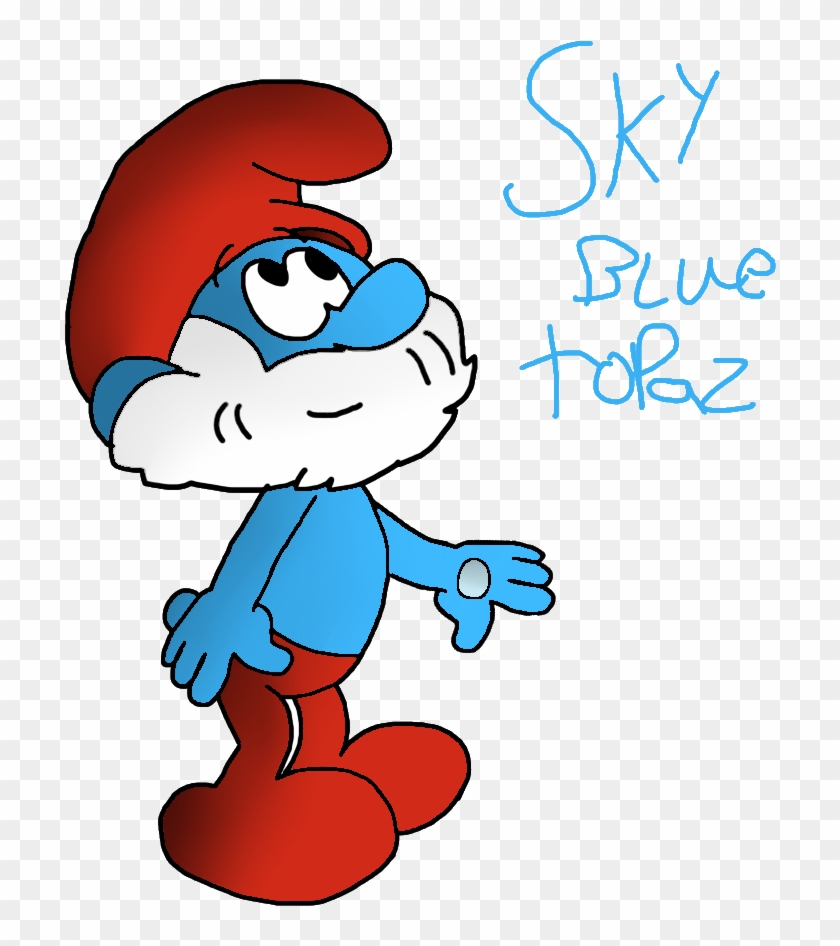 Crystal Gem Papa Smurf By Mixelfangirl100 - Cartoon #1249320