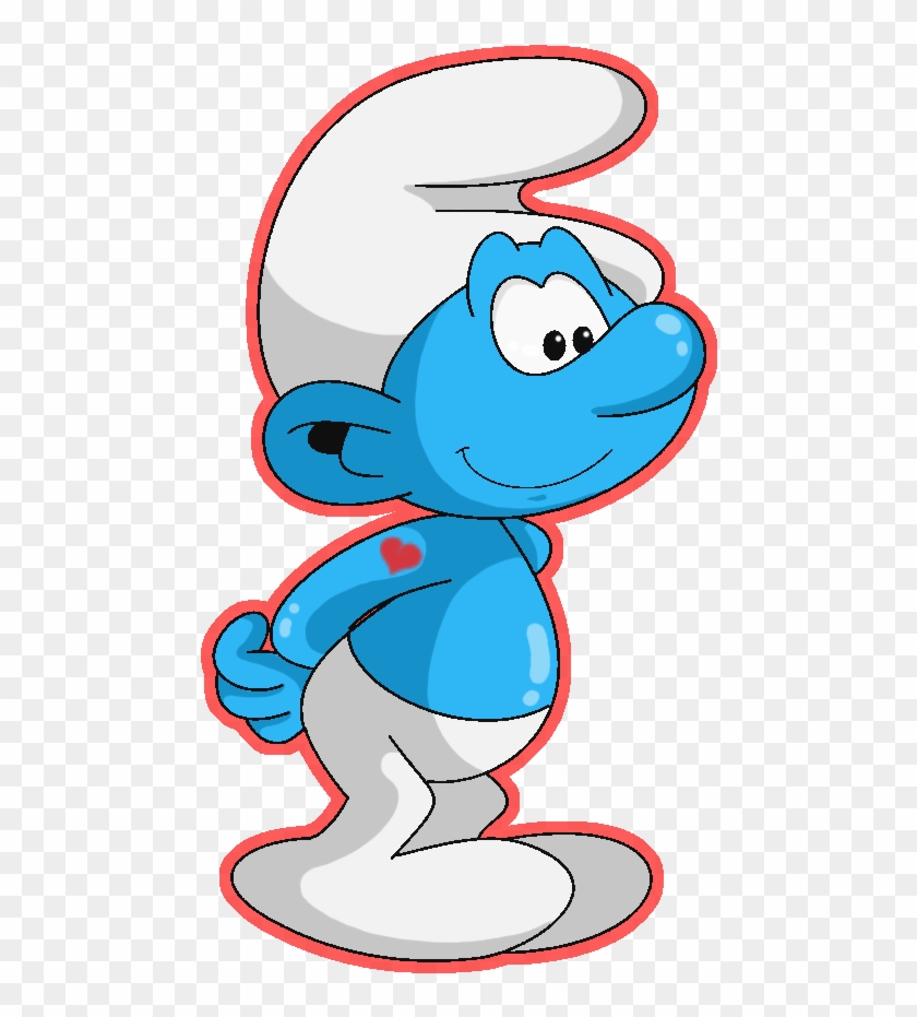 My Hefty Smurf By Kiss The Iconist - Hefty Smurf #1249329