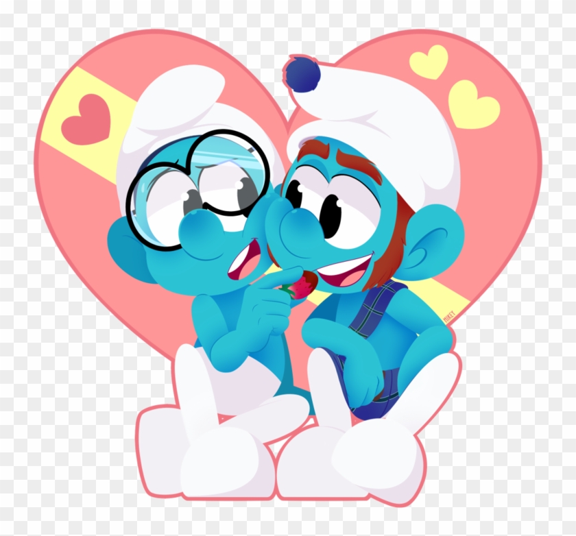 Secret Smurfy Valentine - Cartoon #1249357