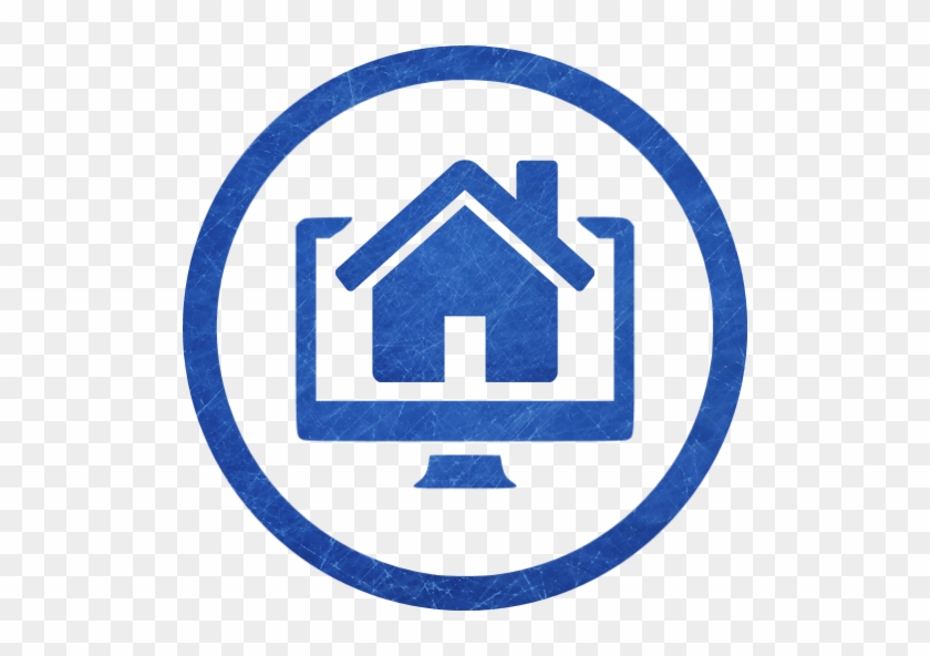 Blue Property Real Estate Website Design Order - Real Estate Icon #1249360