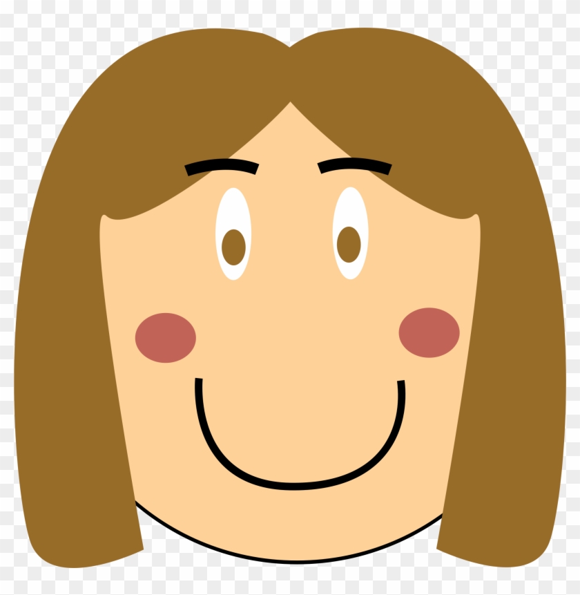 Clipart Cartoon Girl Face Free Transparent PNG Clipart Images Download