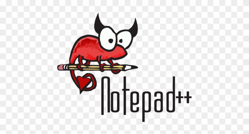Pin Free Notepad Clipart - Notepad ++ Logo - Full Size PNG Clipart ...
