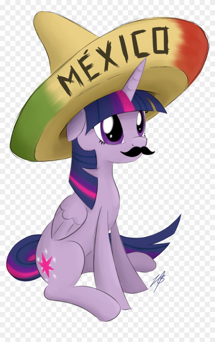 Mexico Twilight Sparkle Pony Pinkie Pie Applejack Sunset - Twilight Sparkle Sombrero #1249668