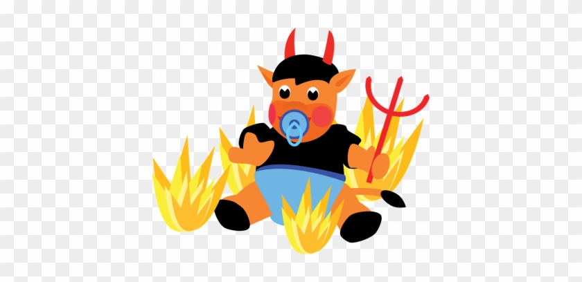 Demon In Diapers - Mikuláš Vector #1249706
