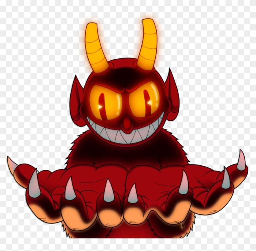 Devil Holding Your Oc - Cuphead Devil Unused Animation #1249753