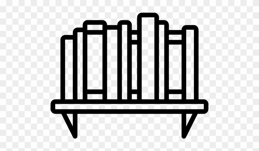 Bookshelf Free Icon - Library #1249866