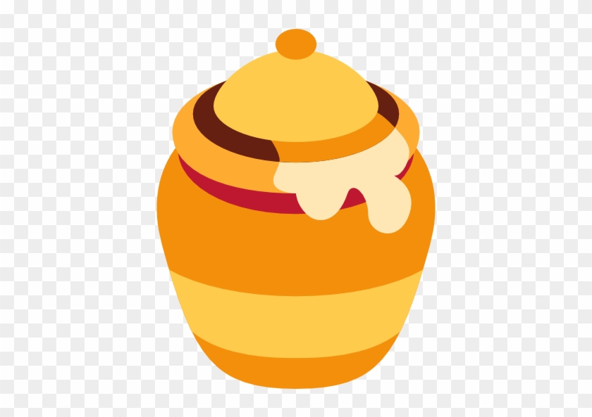 Honey Free Icon - Honey Pot Emoji #1249900