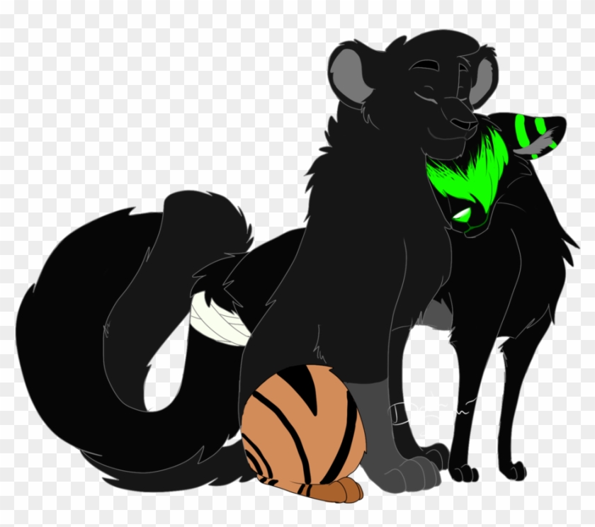 Cat/dog Love - Cat Love Dog Art #1249962