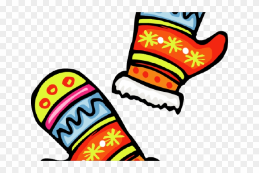 Gloves Clipart Woolly - Варежки Png #1249963