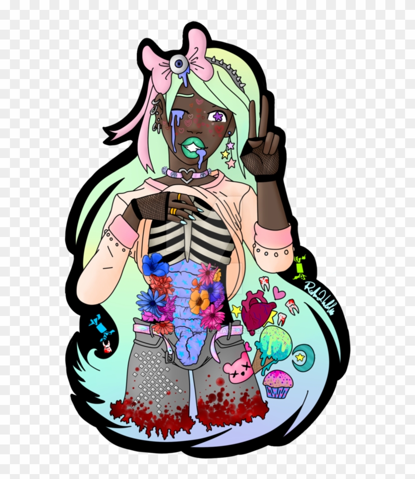 Candy Gore Girl By Doodle Me Dead - Doodle #1250120