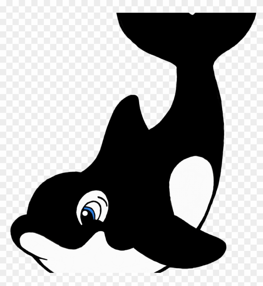 Shamu Coloring Pages Free Clip Arts Printable For Kids - Killer Whale Cartoon Png #1250126