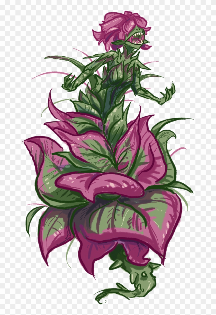 Plant Girl By Ghostfiish - Drawing #1250146