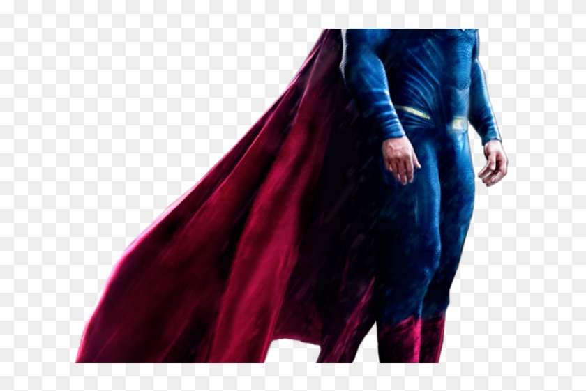 Batman V Superman Clipart Full Body - Superman Justice League Png #1250154